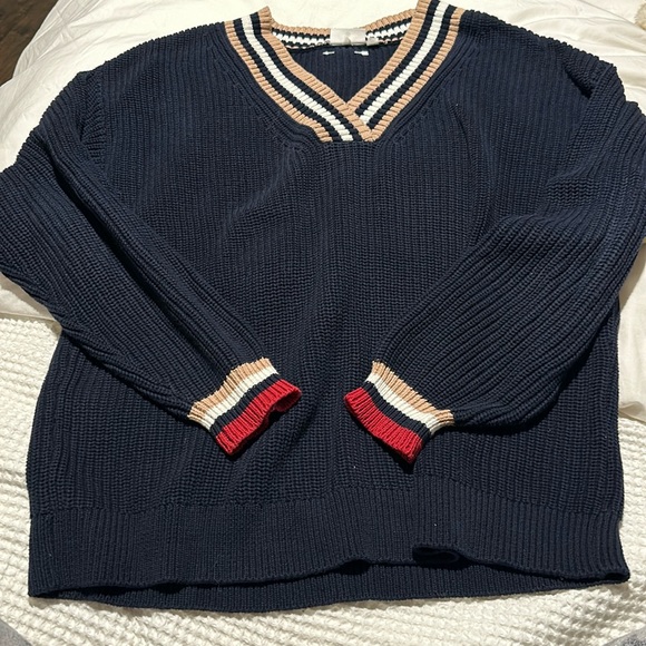 The Upside Tops - NWOT The Upside Varisty Sweater